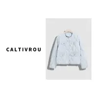 Caltivrou【断码现货】百搭简约圆领小香风轻薄羽绒服Y13481-X