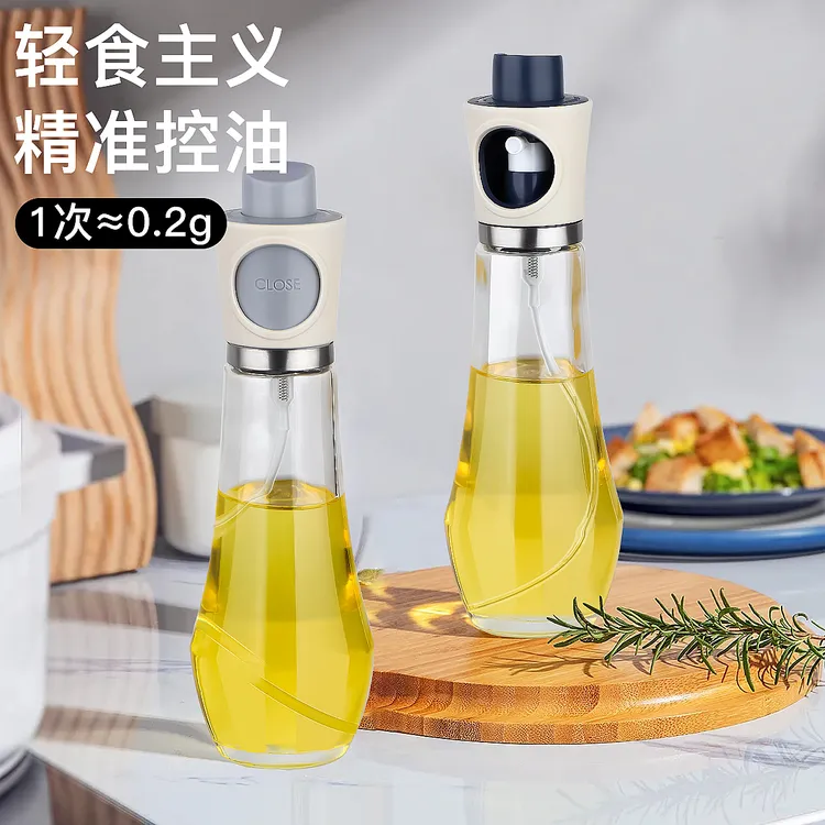 家用喷油壶防漏油玻璃油壶雾状喷洒厨房油壶调料油瓶