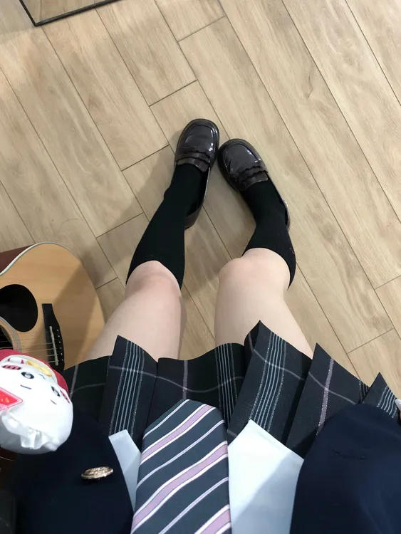【夜见樱】原创JK格裙黑粉色学院风日系学生校供感短款含银线显瘦