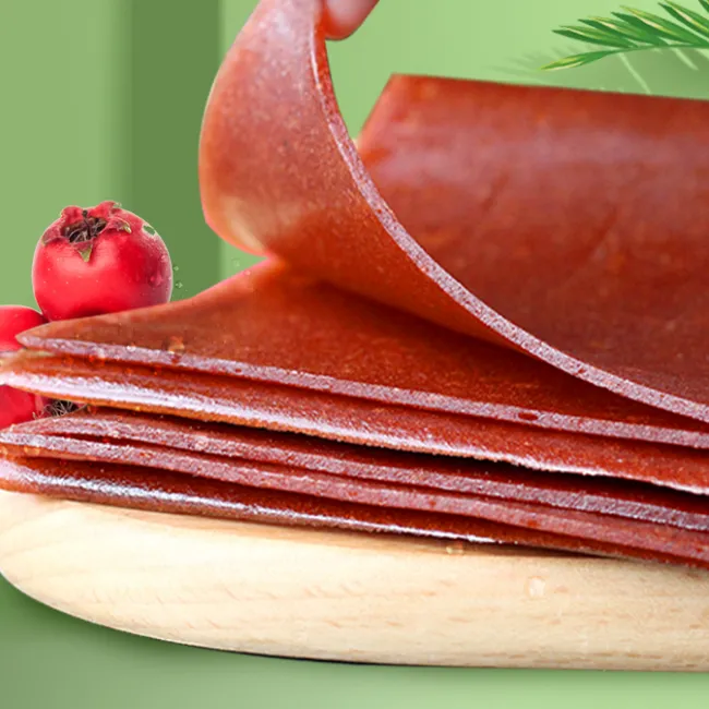 山楂手撕果丹皮大片即食食用制品配料