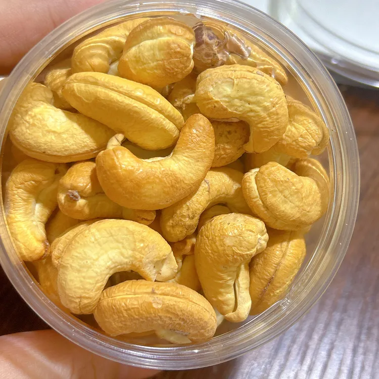 去皮现烤腰果 新货盐焗味去皮腰果A170特大腰果