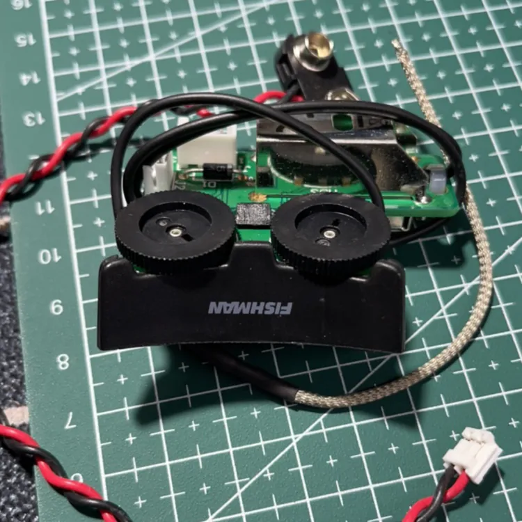 渔夫fish man 压电拾音器 正品 民谣吉他指弹演出拾音器