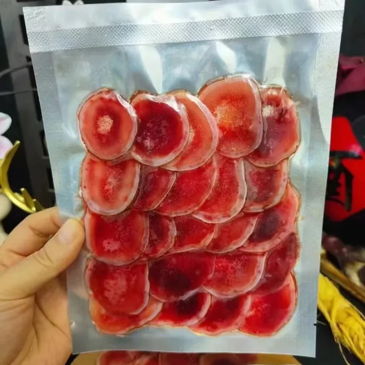 吉林新鲜鹿茸切片50克起 片片精品 泡酒 煲汤 炖菜滋补老少皆宜