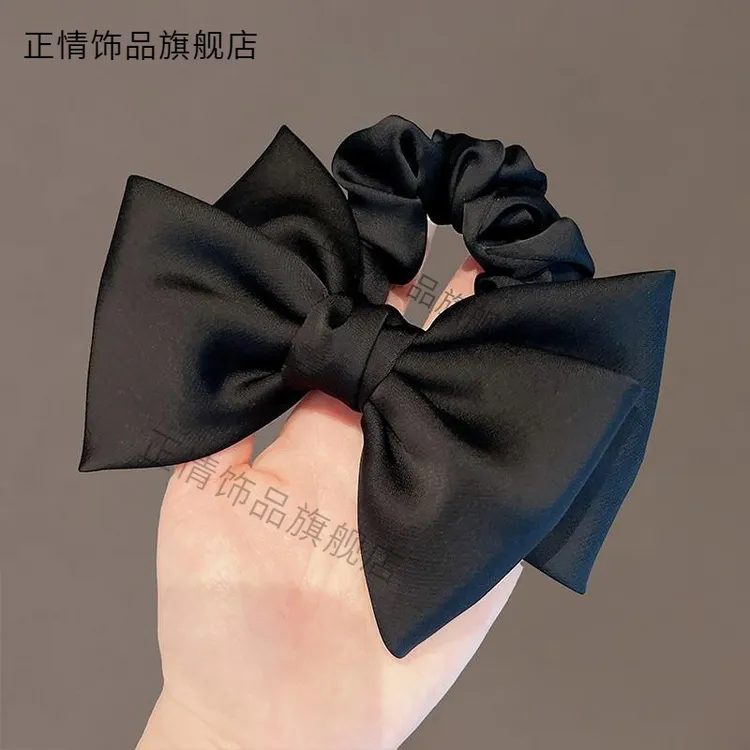 正情逃公主蝴蝶结大肠发圈头绳女高级感气质扎马尾皮筋发绳发饰