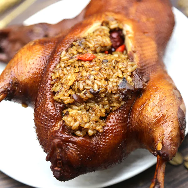 馋猪尼 招牌八宝鸭 上海特产 糯米鸭