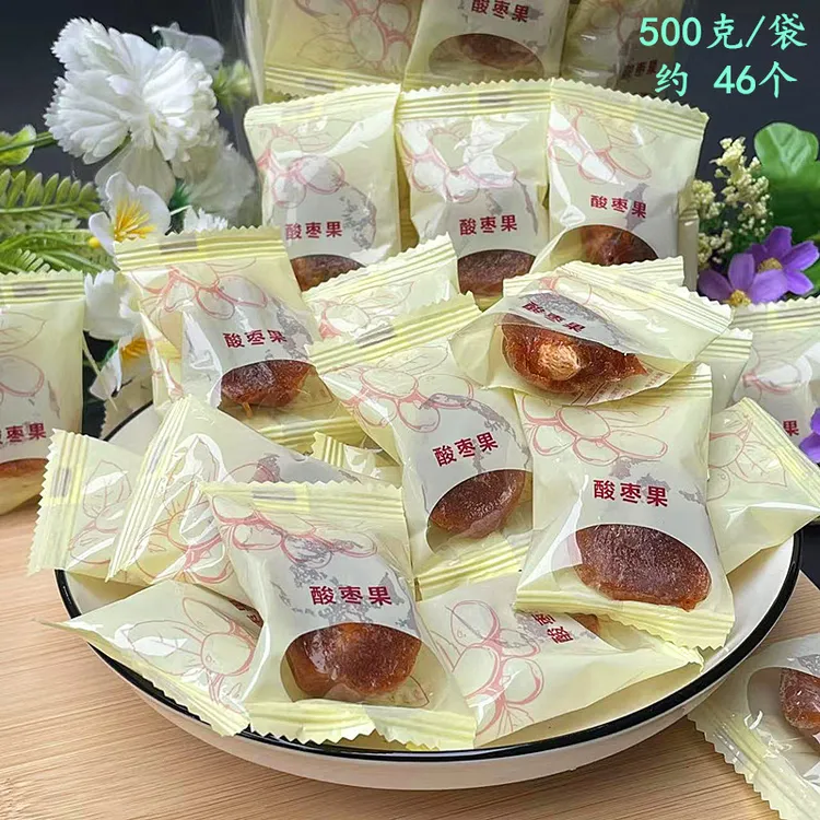 浦城酸枣果伍眼果五福果酸零食糕点南酸枣糕偏酸独立装500克包邮