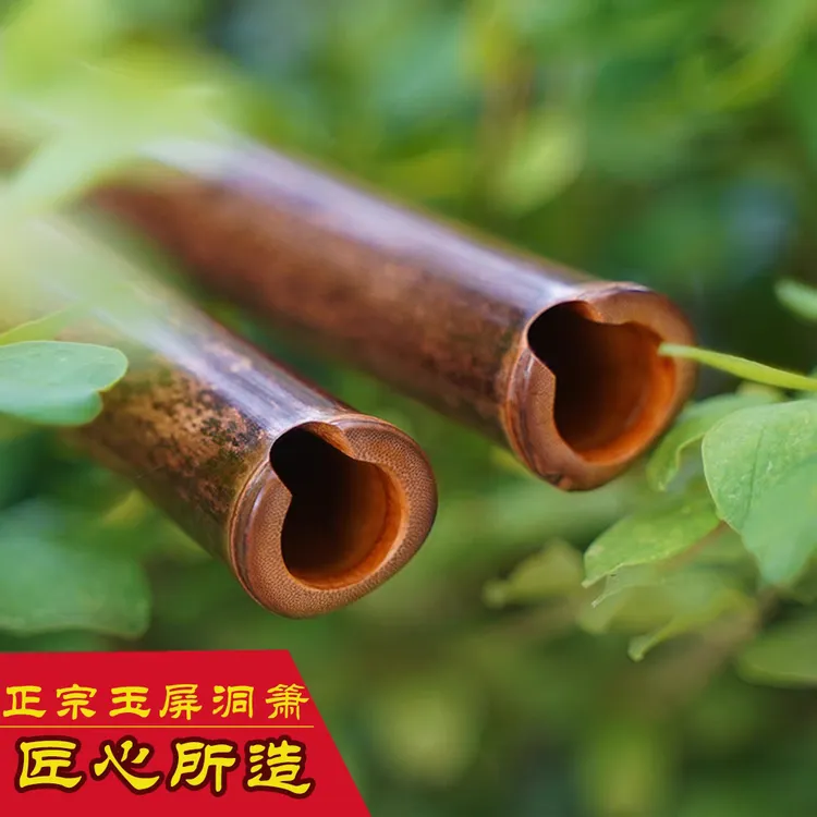 新手初学者八孔洞箫紫竹通口精品洞箫（全套配件+录播教程）专业