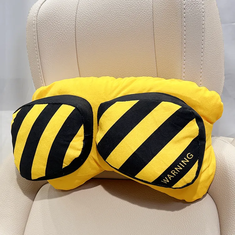 汽车护颈枕头枕车用可爱卡通2024新款车载座椅靠颈枕车内装饰用品