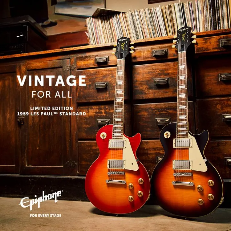 Epiphone易普锋1959 Les Paul Standard R9 LP电吉他吉普森拾音器