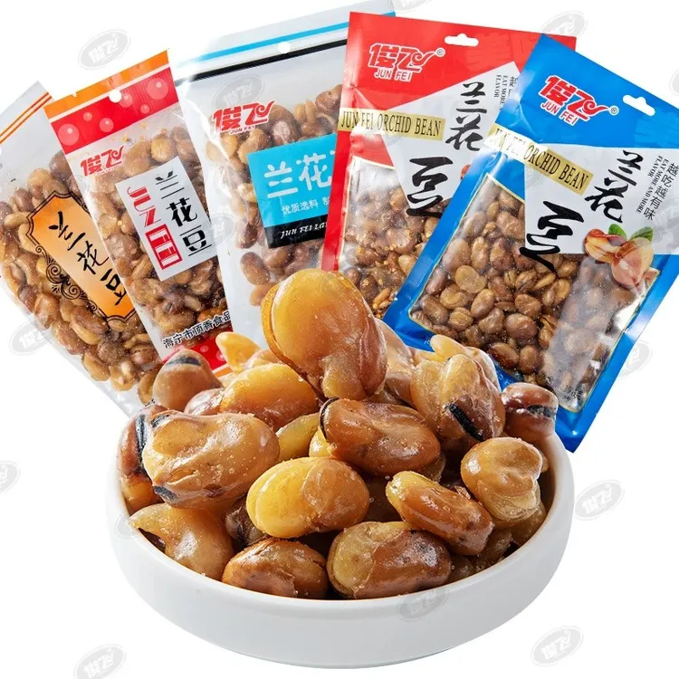 JUNFEI/俊飞传统优质经典五香味兰花豆办公室休闲香酥脆蚕豆零食