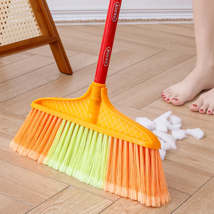 家用扫把耐用加厚加密硬毛塑料扫水院子车间教室厂家直销优质扫帚