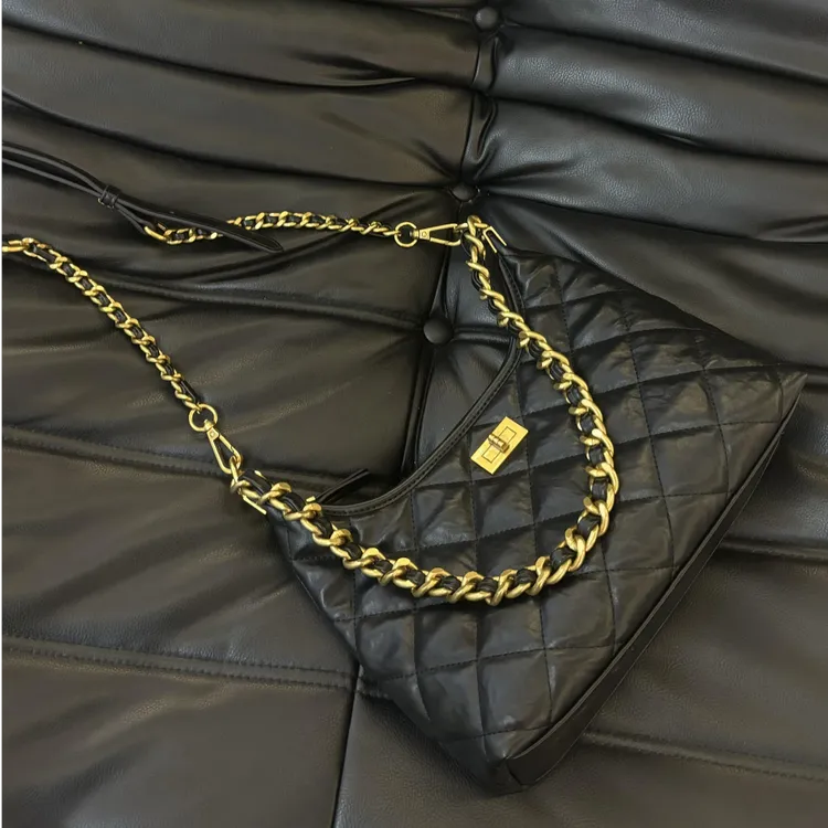 2025新款单肩斜挎HOBO包 通勤大容量轻便妈咪包 职场女性ootd