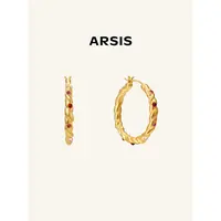 ARSIS纯真年代系列油画蔷薇耳圈L30