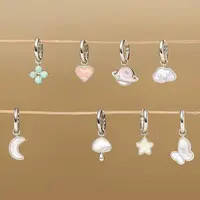925银耳饰 ARSIS印记系列幸运符号耳环DIY搭配套装白云爱心耳坠L1