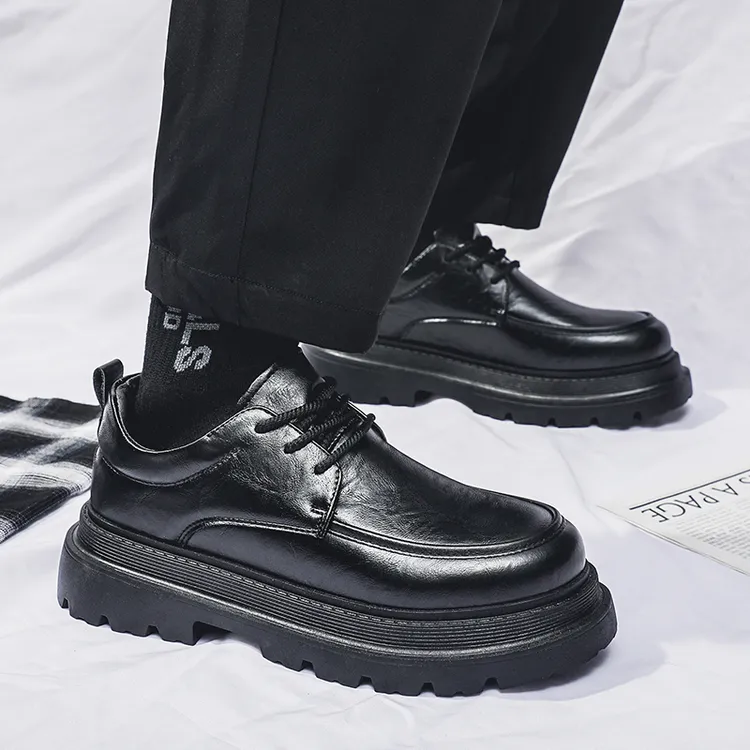 英伦雅痞风休闲皮鞋