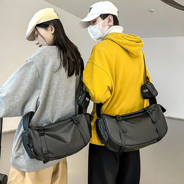 休闲潮流单肩ins百搭时尚百搭防水肩包斜跨大容量轻便简约运动658