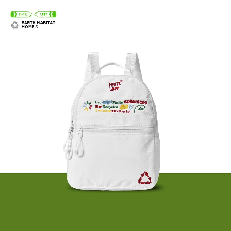 FINITE LOOP有限循环学生通勤mini双肩包女便携书包休闲百搭书包