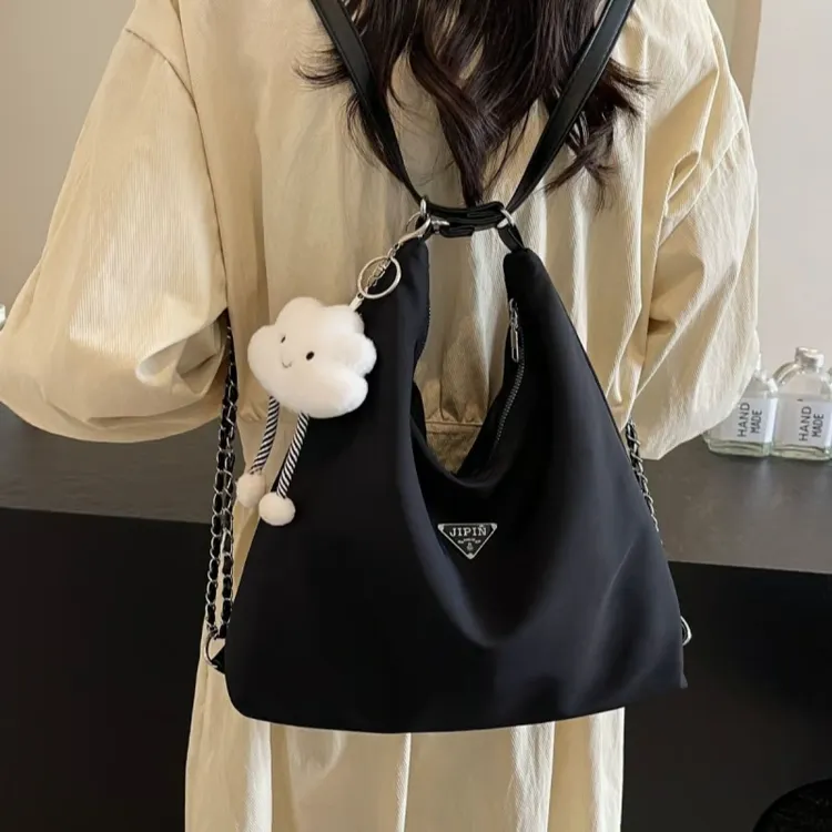 托特包大容量2024新款潮包包女三用通勤单肩包斜挎包时尚水桶包