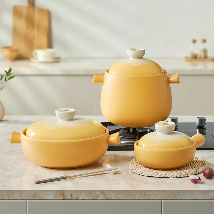 苏泊尔进口煲家用炖汤进口大号陶瓷家用烹饪天然耐高温节能燃气灶