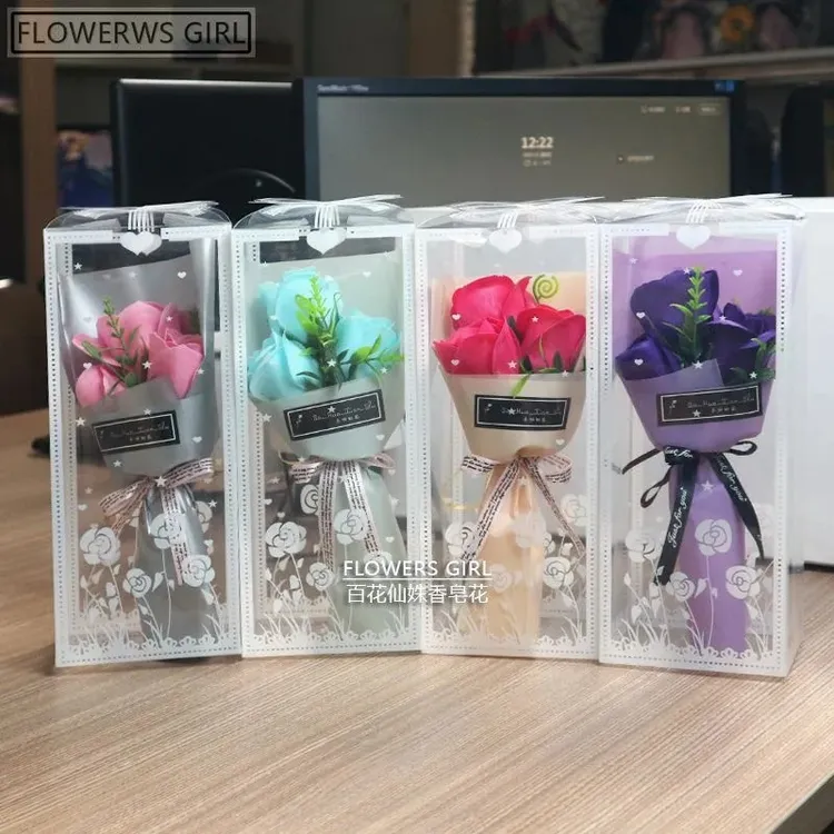 520情人节教师节仿真花送朋友生日礼物商场地推开业活动礼品批发