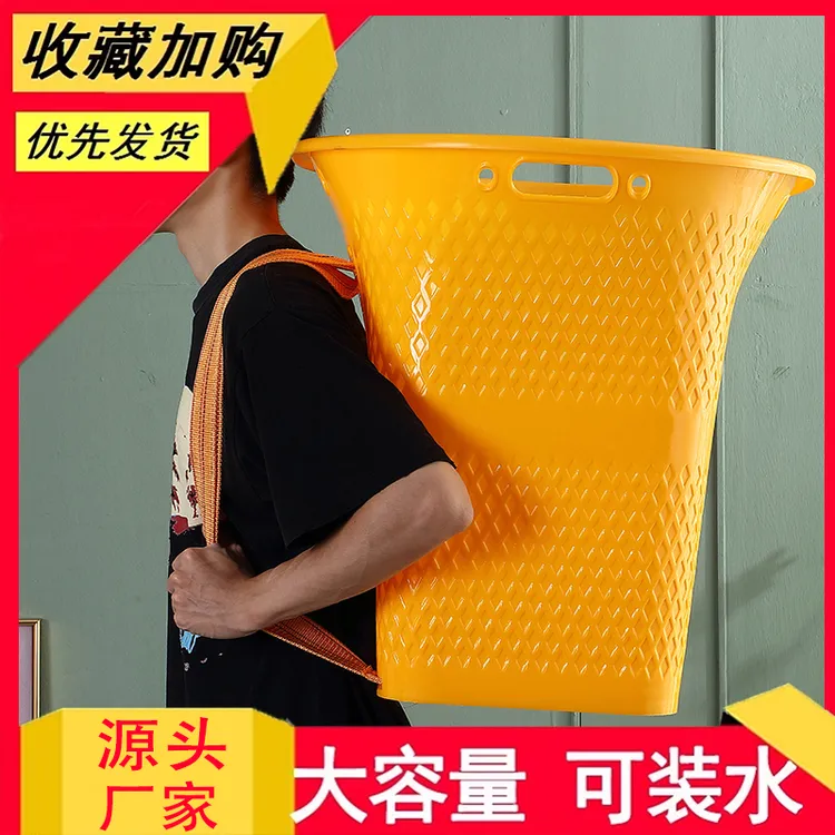 结实大容量采摘果蔬塑料篮家用商用篮防水购物篮塑料篮储物篮菜筐