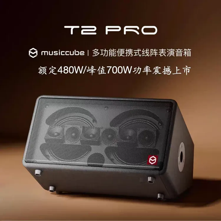 骑士T2pro480瓦便携户外直播充电吹管木吉他萨克斯弹唱音响好音箱