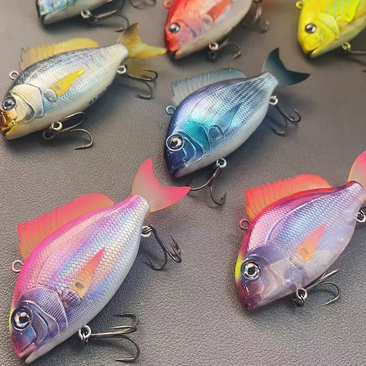 仿真假饵vib路亚假饵高仿日本Little JACK鲷鱼3D涂装