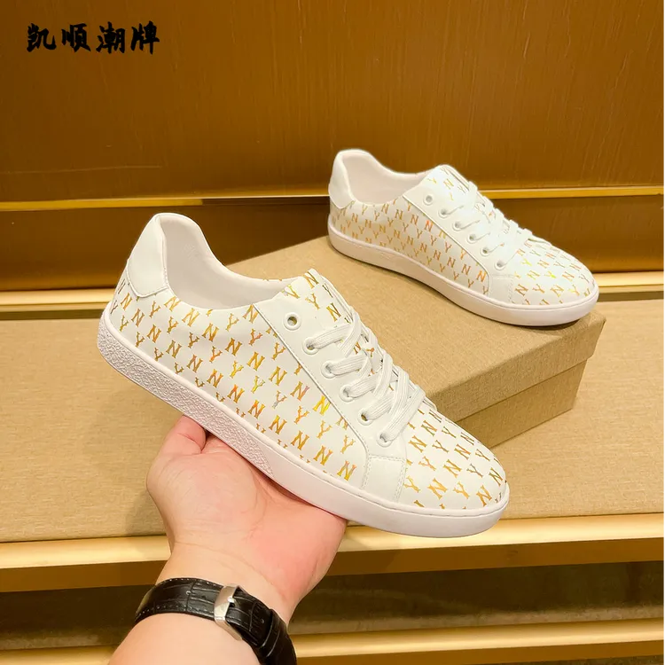 欧货奢侈品潮流男鞋韩版新款低帮小白鞋百搭透气板鞋时尚休闲软底