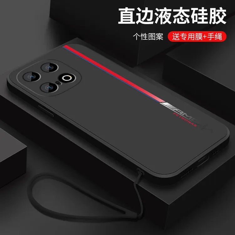 简约线条vivoiQOO13手机壳iqoo13新款液态硅胶镜头全包防摔保护套