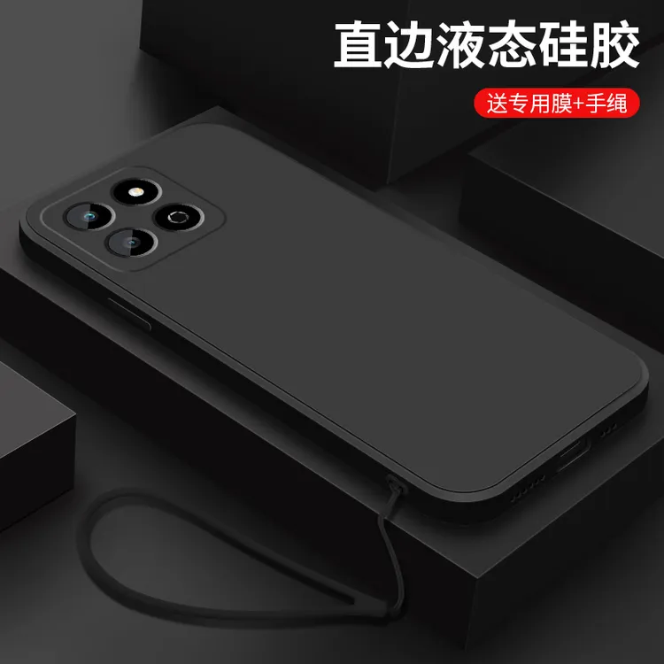 经典黑色华为荣耀畅玩60plus手机壳新款高级ALT-AN00硅胶防摔软壳