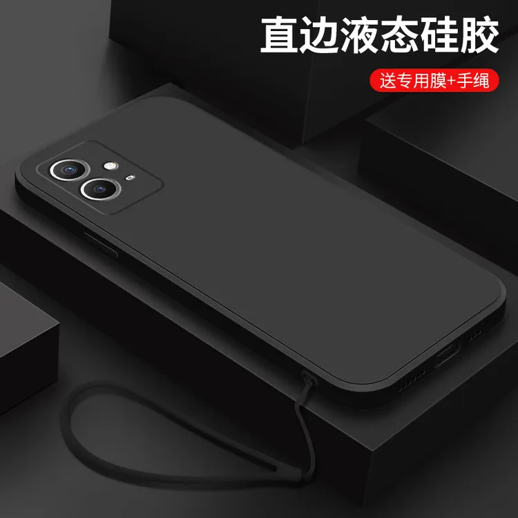 经典黑色vivoy33e手机壳简约男新款液态硅胶y33s创意纯色y33t保护