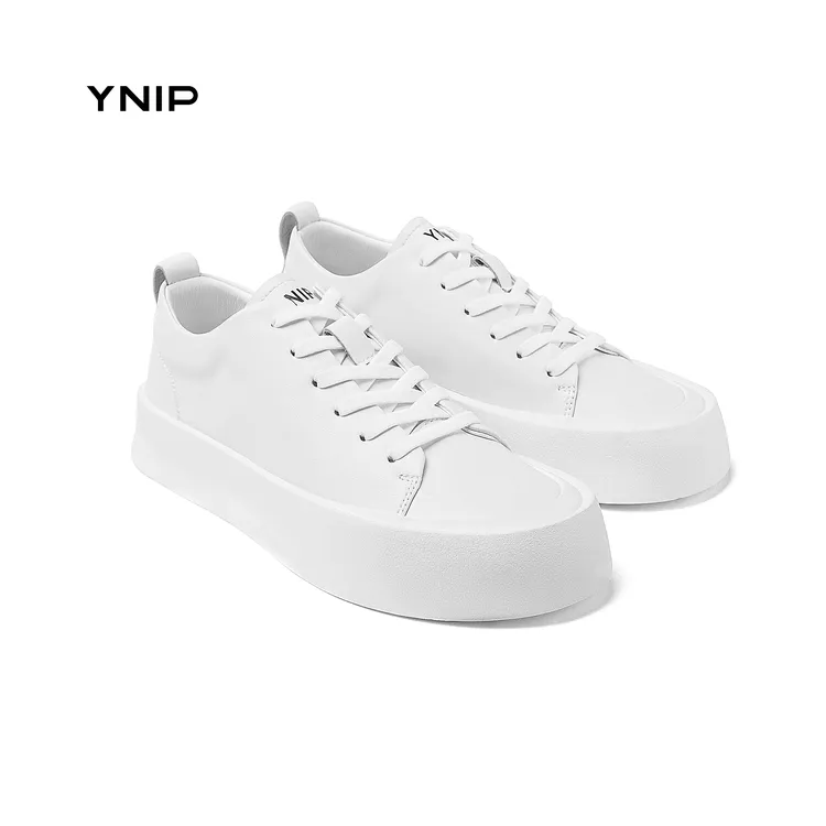 YNIP2024四季新款休闲板鞋小白鞋休闲鞋平底鞋低帮运动时尚男鞋