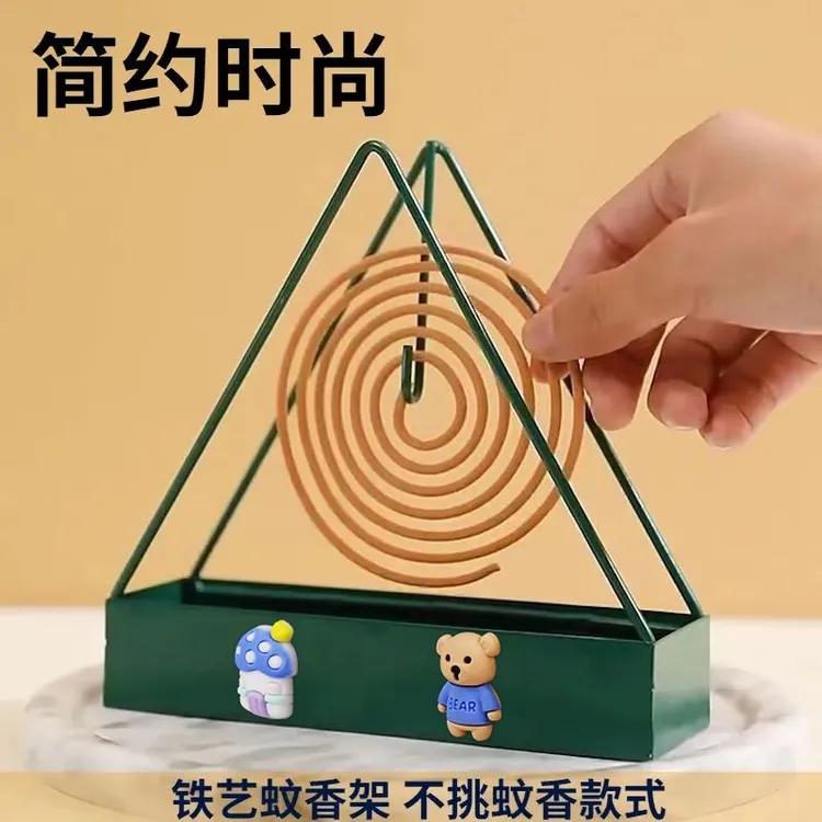 创意蚊香架蚊香架家用创意铁艺檀香架子托熏香蚊香盘托蚊香炉盘香