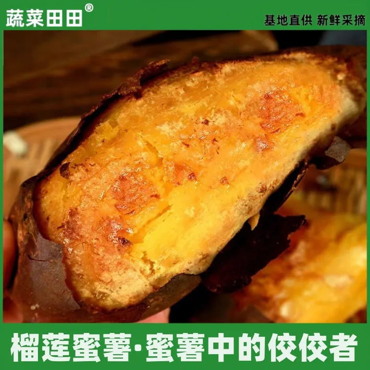 农家自种榴莲蜜薯新鲜正宗黄心蜜薯软糯香甜烤地瓜番薯