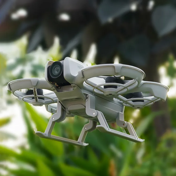 适用全套于大疆NEO无人机增高脚架折叠雪橇起落架保护配件