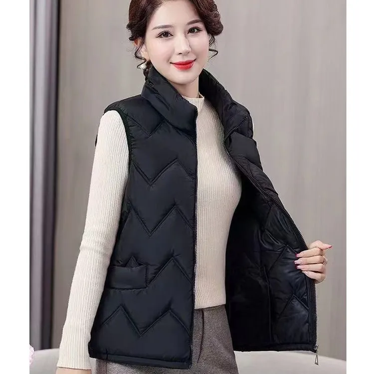 【粉丝专属】388马甲女秋冬装大码中老年妈妈坎肩棉服外套背心