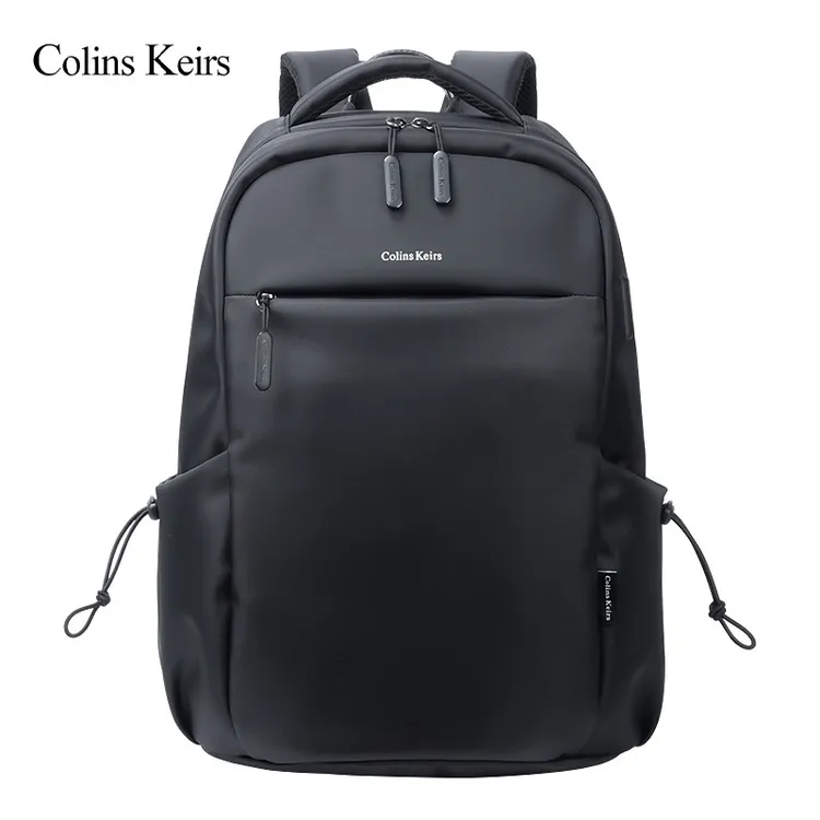 Colins Keirs男士双肩包商务休闲旅行大容量电脑包学生书包防泼水