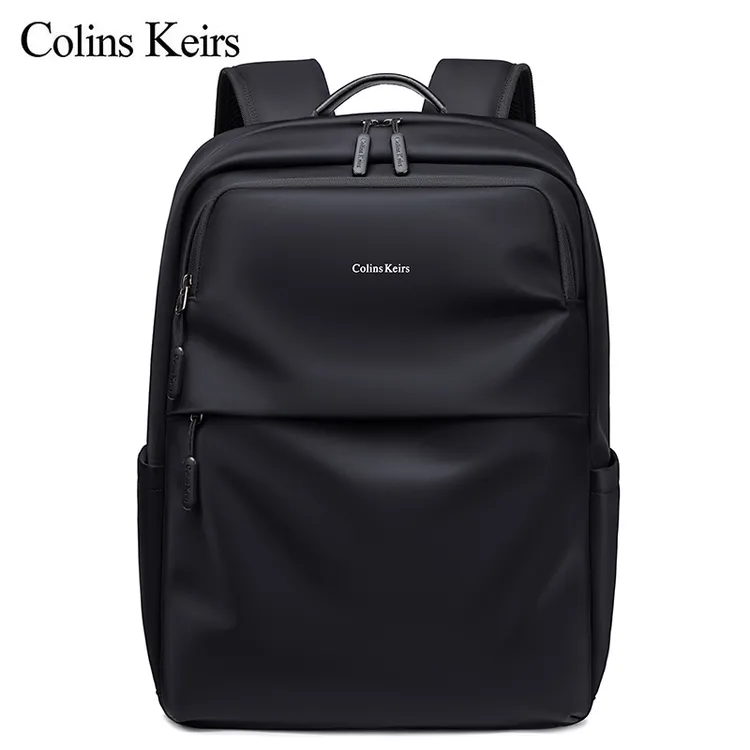 Colins Keirs男士双肩背时尚休闲多功能商务双肩包大学生潮流韩版