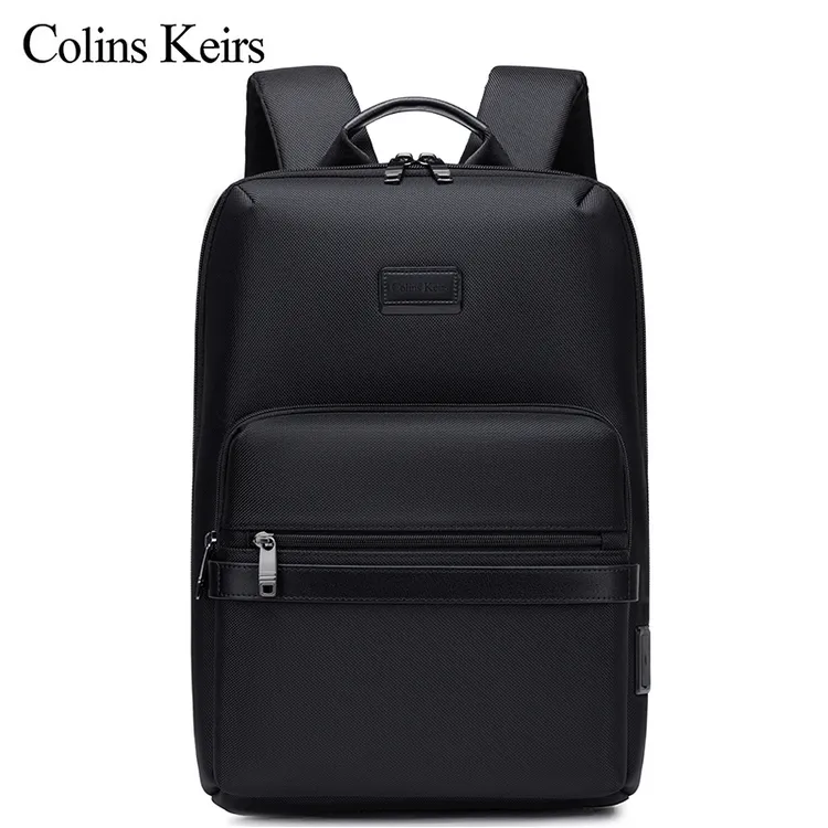 Colins Keirs男士轻薄双肩包休闲轻便商务双肩背包宇航材料超耐磨
