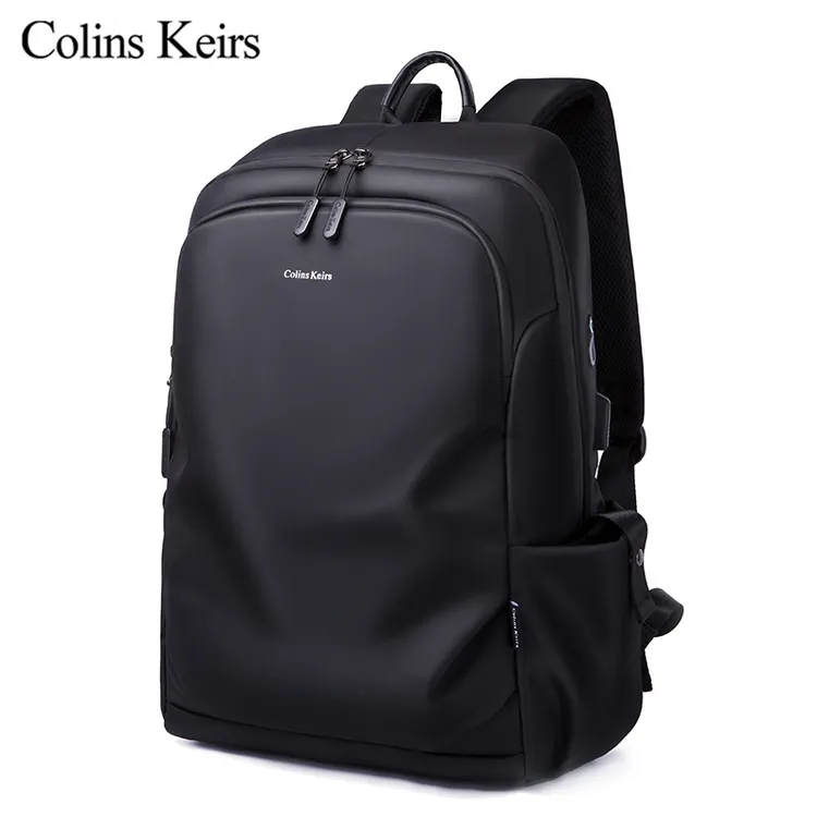 Colins Keirs男士双肩包商务双肩背电脑包休闲旅行包百搭通勤背包