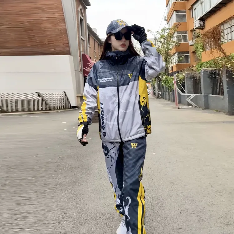 【金钩薄棉服】 秋冬加棉款户外钓鱼服男款垂钓服抗风防泼水保暖