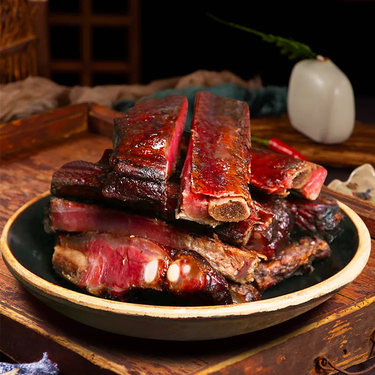 重庆农家柴火烟熏腊排骨 肉多肉厚美味腊味四川腊肉年货腊排