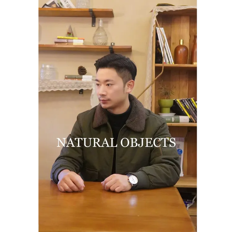 冬季真羊毛内里飞行员男士棉服加密加厚保暖多口袋夹克棉衣9098