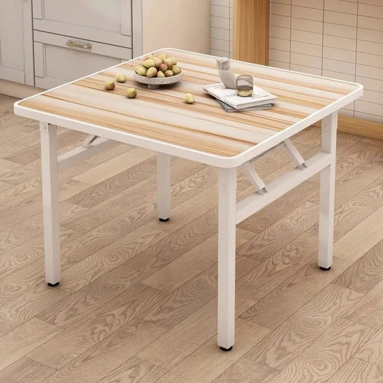 折叠饭桌吃饭桌子家用夜市摆摊矮桌地桌方形快餐桌简易小饭桌