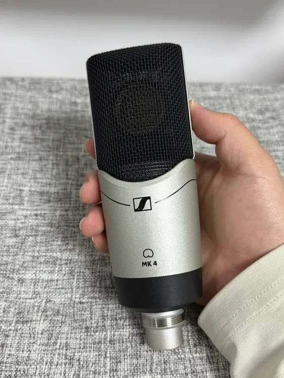 95新 SENNHEISER/森海塞尔 麦克风MK4直播电容说唱唱歌不支持试用