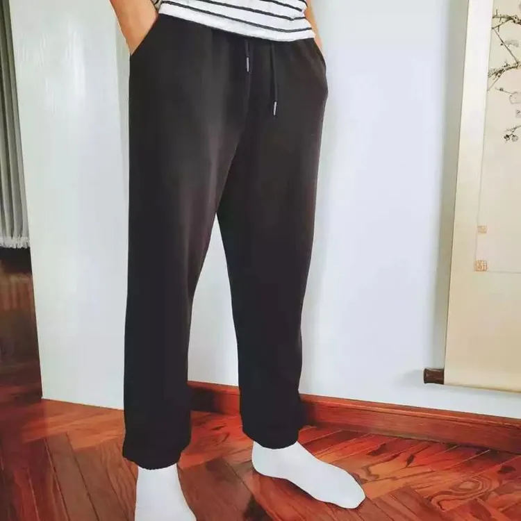 真丝拉绒男女通用卫裤升级保暖裤防风柔软护肤抗寒天然蛋白质成分