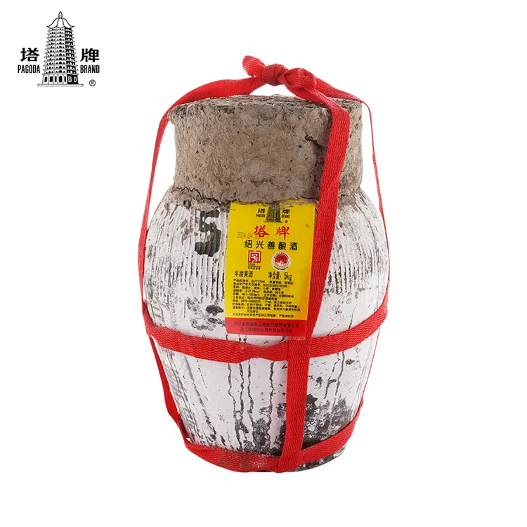 塔牌绍兴黄酒善酿酒5L坛装手工冬酿糯米酒老酒半甜型黄酒绍兴特产