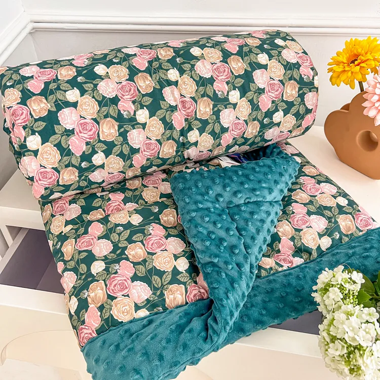 3D按抚春秋款豆豆被子秋冬款夹棉绗缝加厚保暖冬全棉大豆纤维被芯