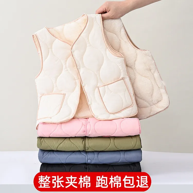 新款儿童棉马甲小中大童男女童坎肩儿童内穿背心加绒加厚外穿秋冬