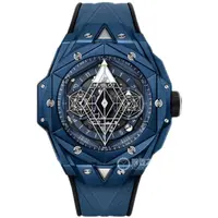 99新 Hublot/宇舶表 老佛爷/宇舶418/自动机械/21年全套/45mm
